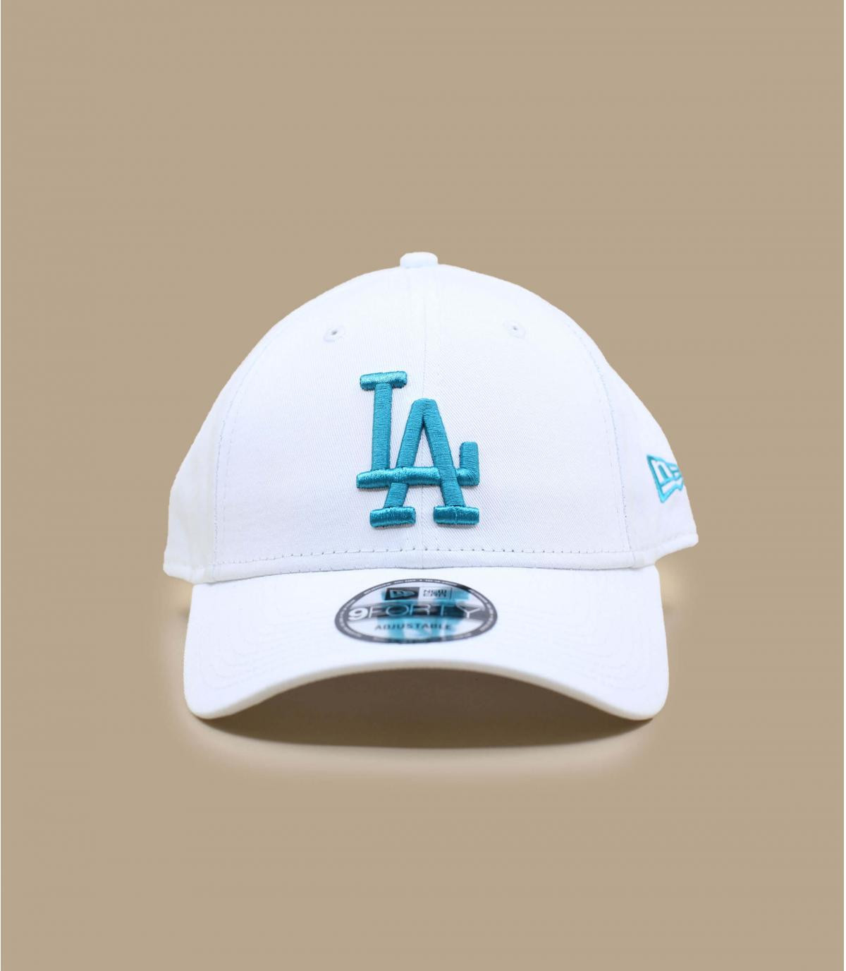 Casquette League Ess LA 940 offwhite aqua New Era Casquette League Ess LA 940 offwhite aqua New Era